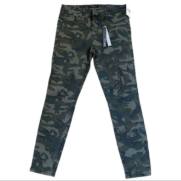 NWT STS BLUE ELLIE HIGH RISE ANKLE CAMOUFLAGE PANTS JEANS SIZE 28 - Picture 1 of 9